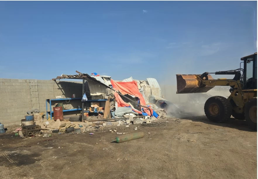 Élimination des constructions illégales à Briman pendant l'Aïd