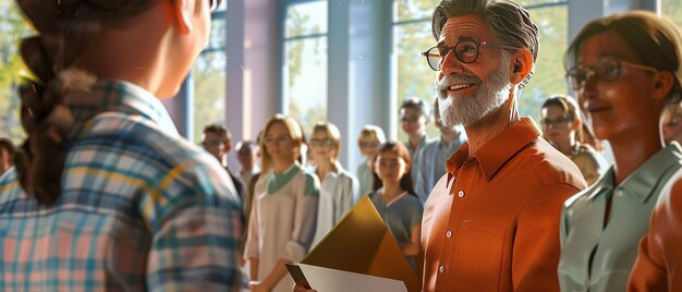 Célébrer le professeur Hassan pour ses contributions éducatives