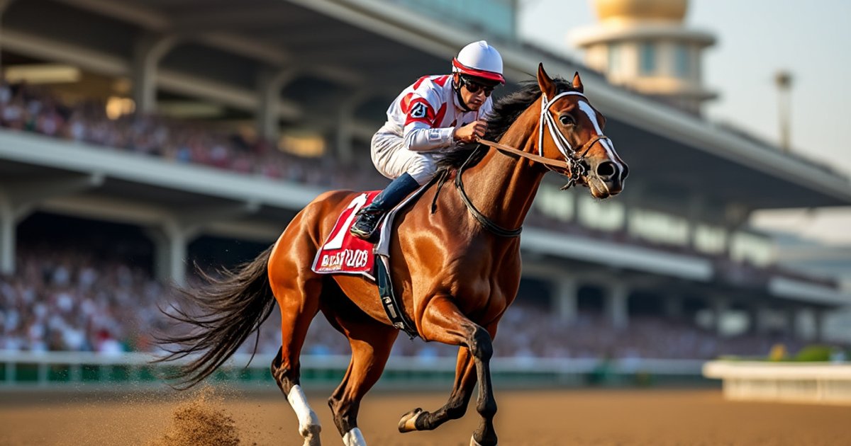 لحظة مرحة للشيخ حمدان في كأس دبي العالمي