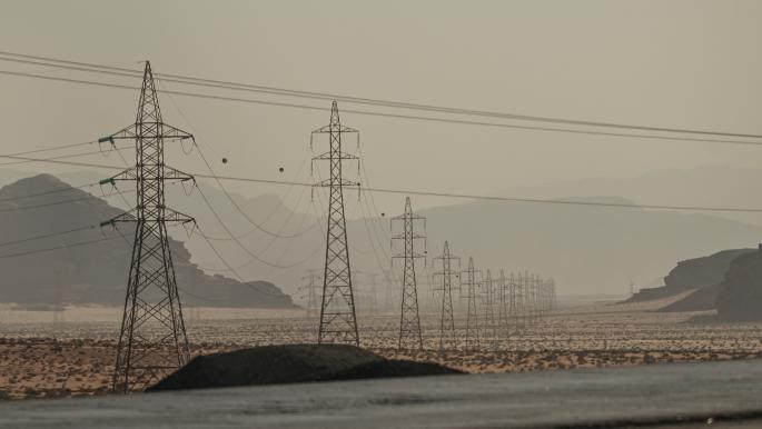 Raketentrümmer in Nord-Ghor verursachen Stromausfall