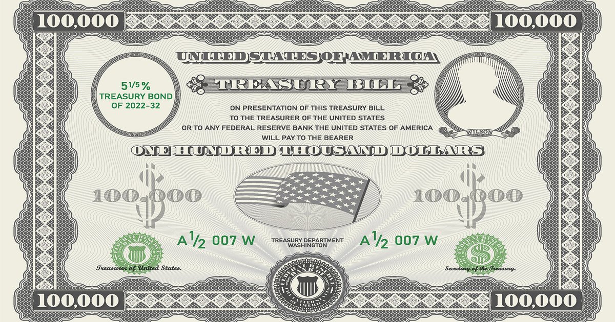 ارتفاع سندات الخزانة الأمريكية مع تراجع أسعار النفط