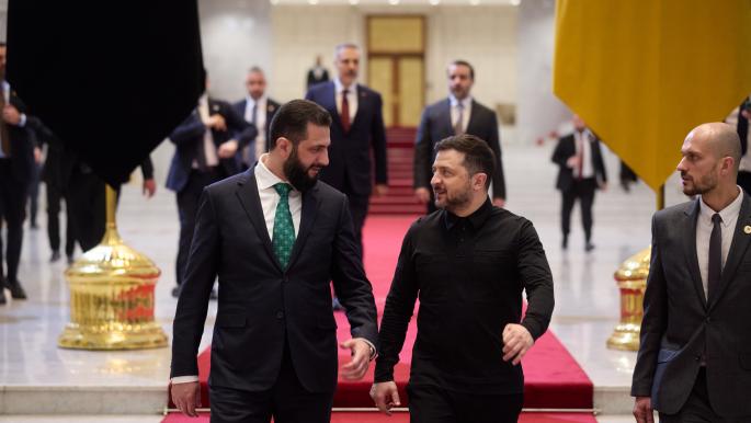 زيارة زيلينسكي إلى دمشق: تعزيز التعاون العسكري والأمن الغذائي