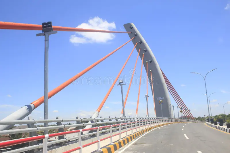 Signature d'un contrat pour le pont de l'île de Lout en Indonésie