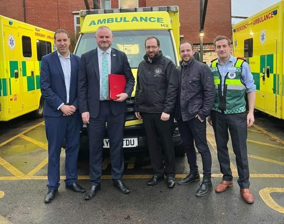 Arrest of Three in Jewish Ambulance Arson Incident