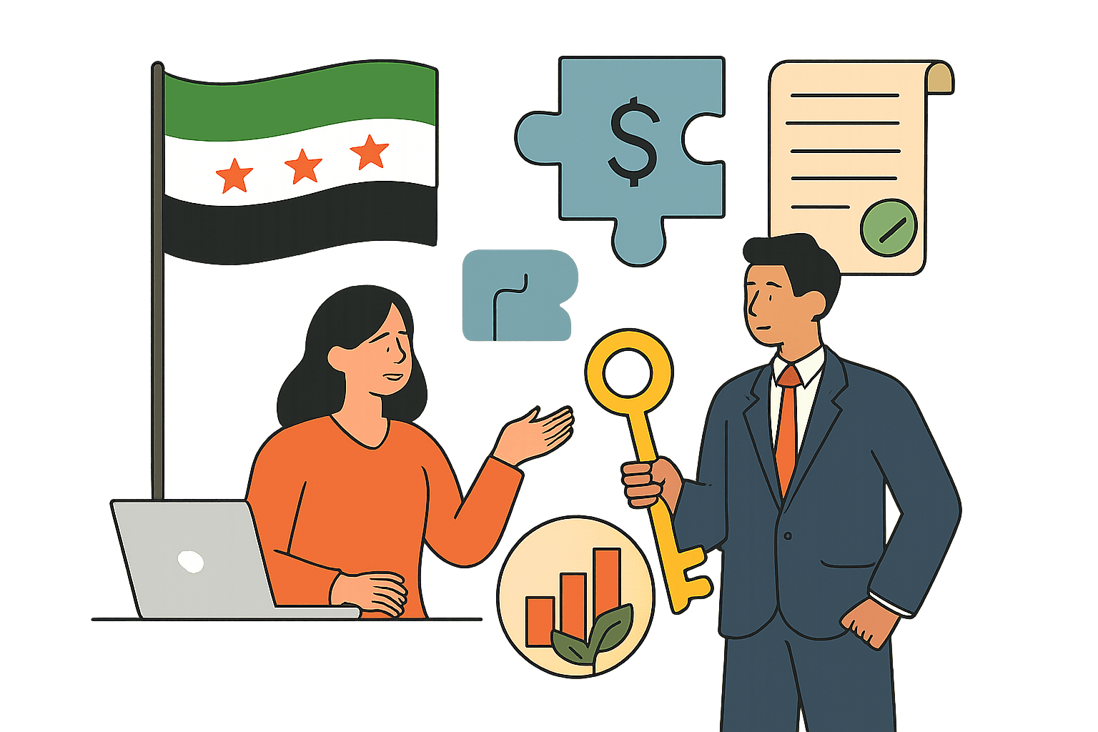 دليل استثماري لتأسيس شركات تقنية في سوريا