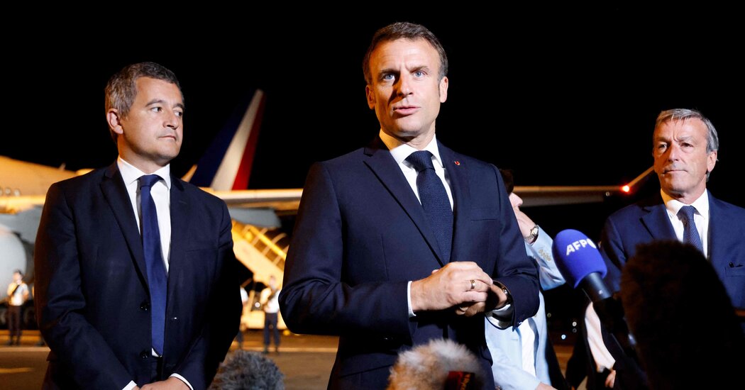 ارتفاع شعبية ماكرون في ظل التوترات الدولية