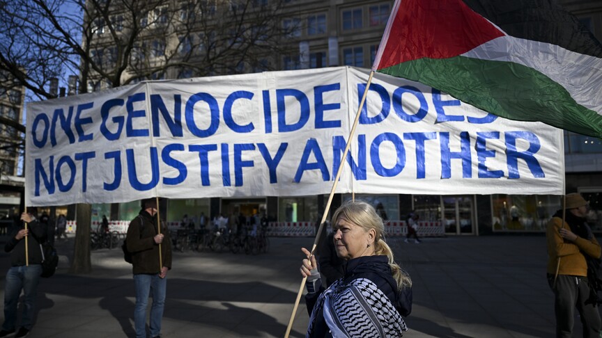 تظاهرات برلين ضد عقوبة الإعدام في إسرائيل