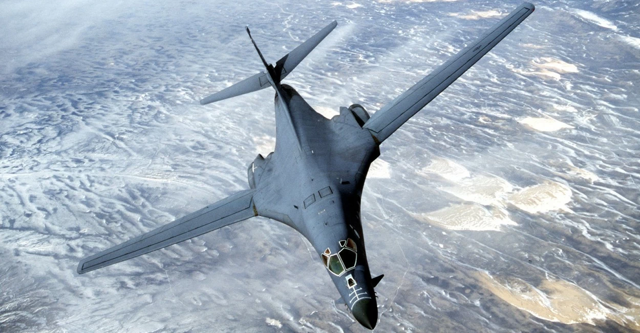 Start der US-B-1B-Bomber in Richtung Iran