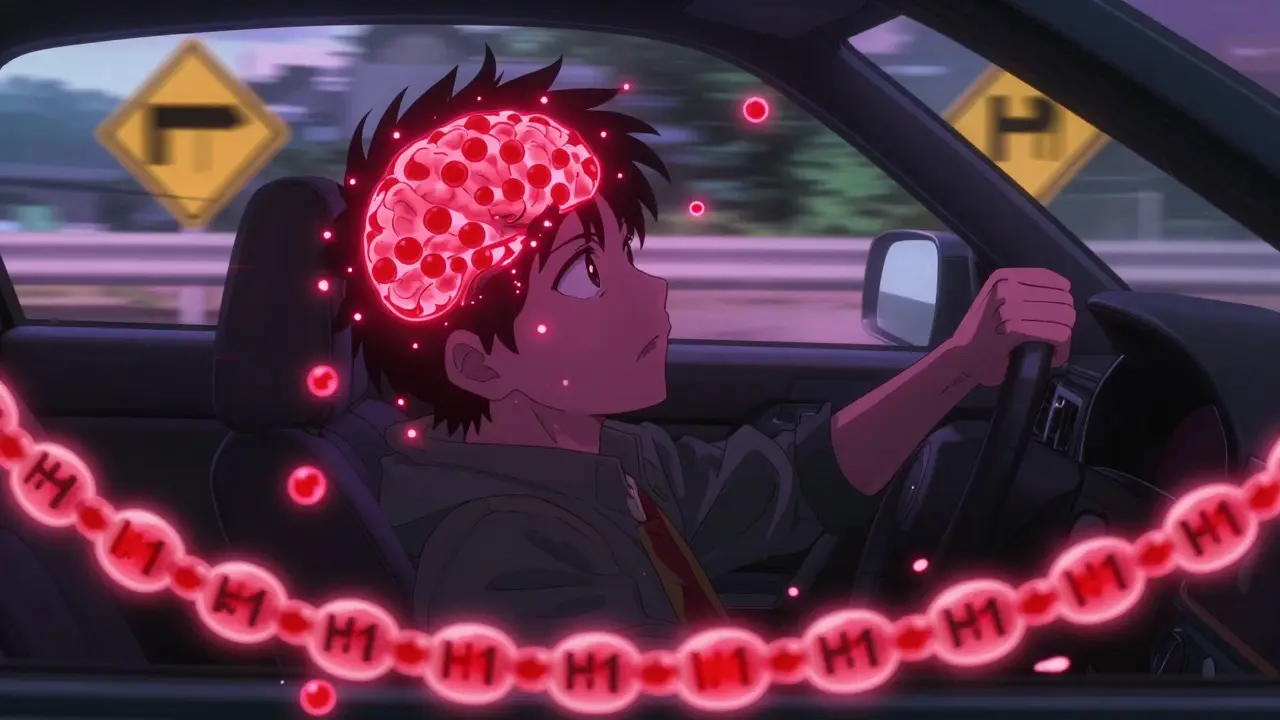 مضادات الهيستامين وتأثيرها على النعاس