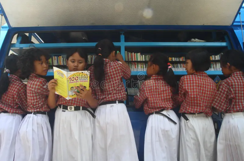 تعزيز القراءة لدى الأطفال في إندونيسيا