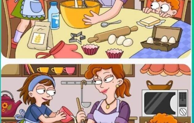 Challenge Your Intelligence: Find Differences in Cake Image