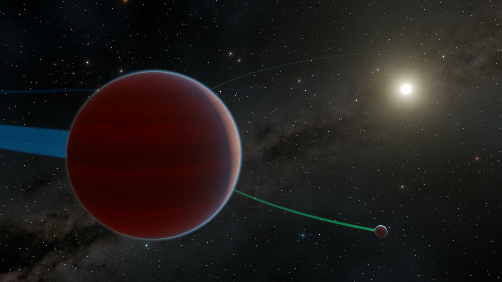 اكتشاف نظام كوكبي نادر حول النجم TOI-201