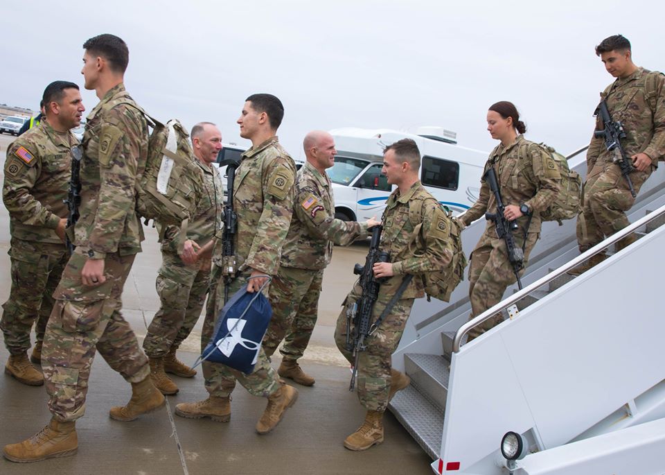 US Deploys New Troops from 82nd Airborne Division