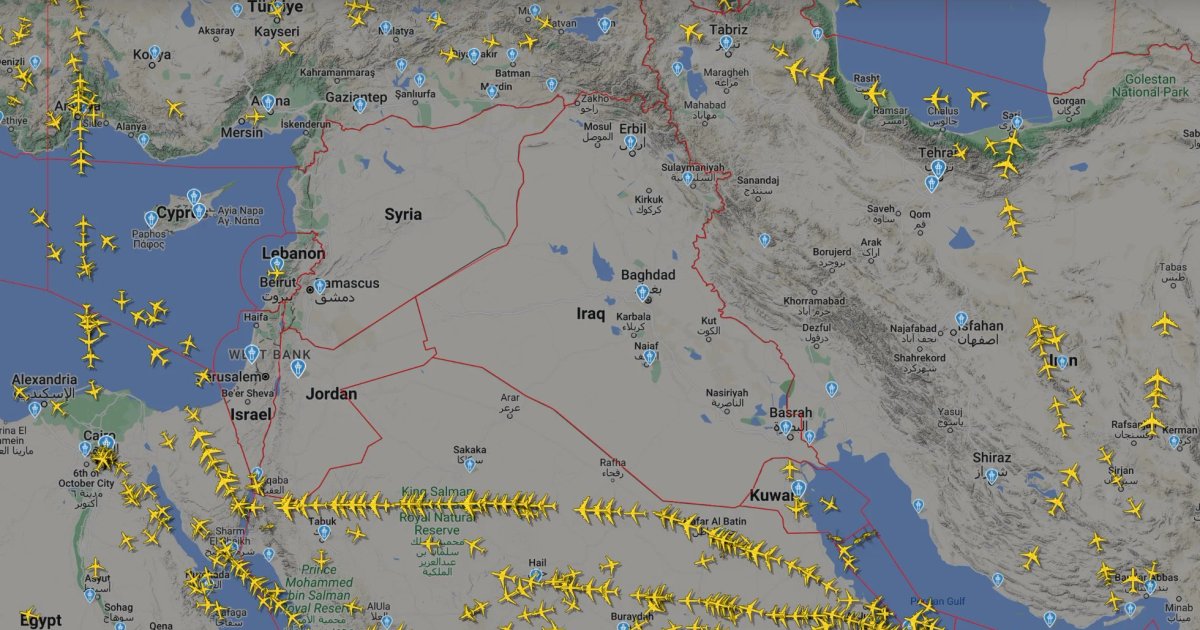 العراق يمدد إغلاق مجاله الجوي 72 ساعة