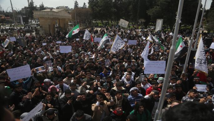 احتجاجات سورية تعكس دعم فلسطين رغم التحديات