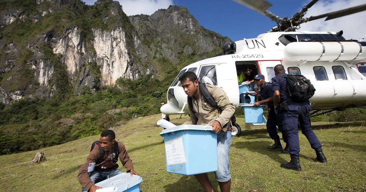Indonesian Soldier's Funeral in UN Peacekeeping Forces