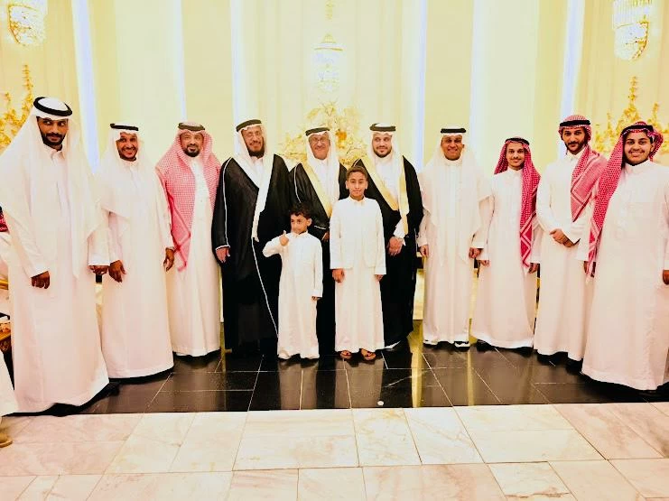 زفاف عبدالعزيز فرحان في جدة: احتفالية مميزة