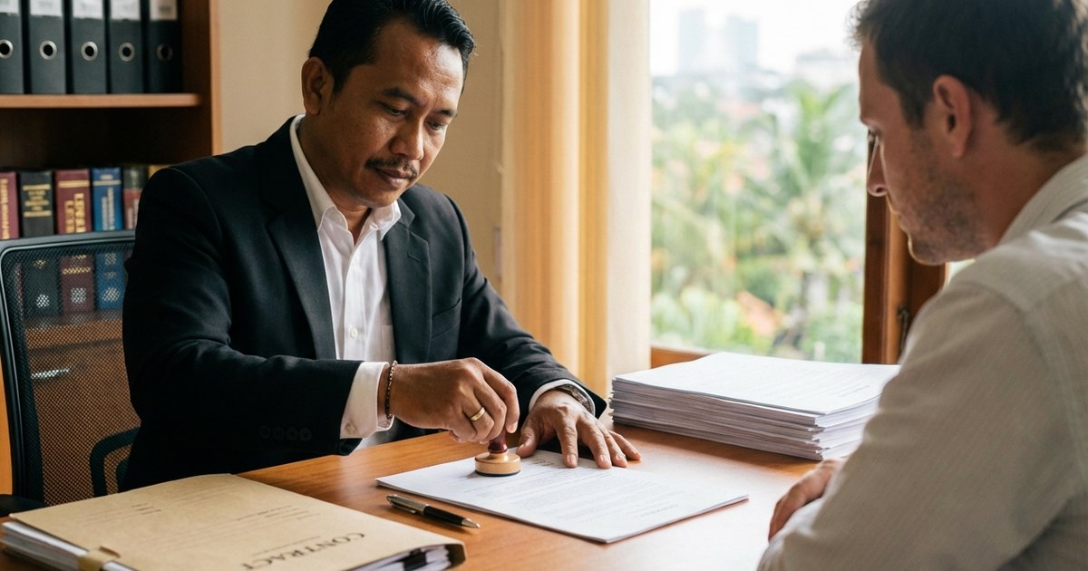 Digitalisierung des Notarüberwachungssystems in Indonesien