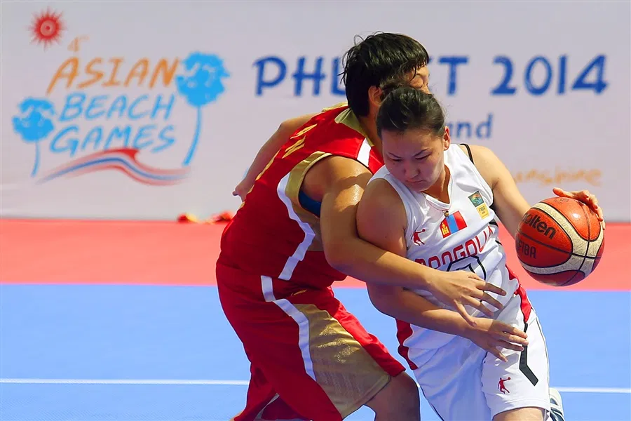 فوز منتخب إندونيسيا لكرة السلة 3x3 في الألعاب الشاطئية