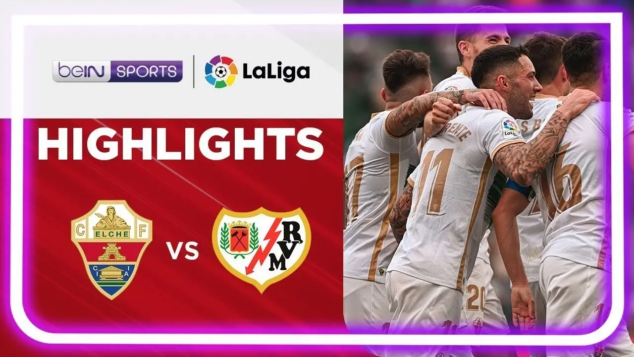 Rayo Vallecano gewinnt gegen Elche in der spanischen Liga