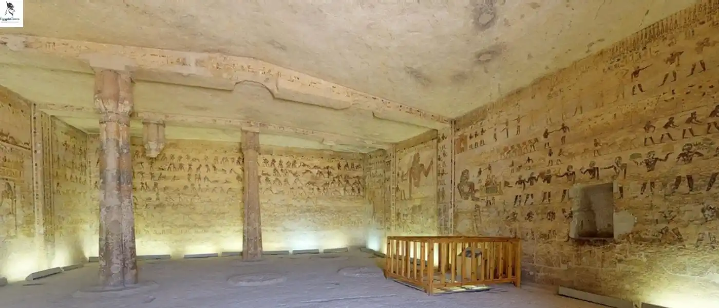 طلاب العالم في رحلة تاريخية ببني حسن بالمنيا