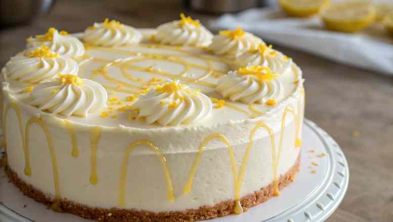 Zitronenkuchen Rezept für das Schamsfest