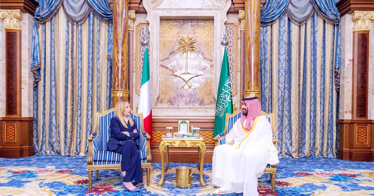 Kronprinz diskutiert Spannungen mit Italiens Premierministerin