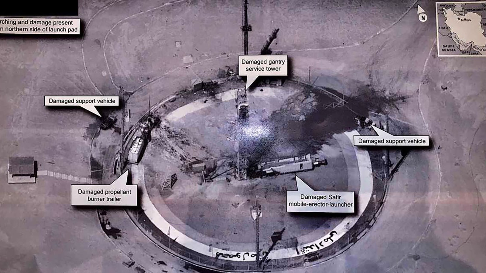 Zerschlagung eines Drittels des iranischen Raketenarsenals