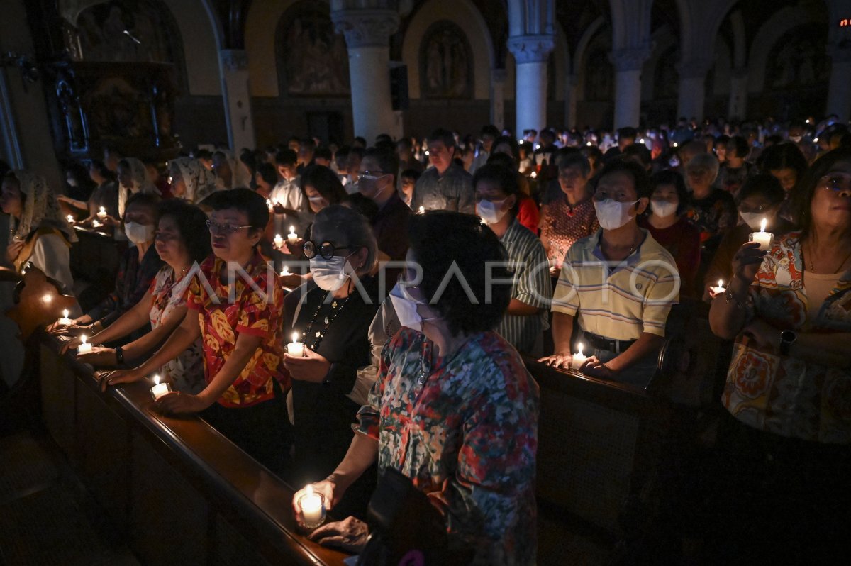 تعزيز الأمن خلال ميسا الخميس المقدس في جاكرتا