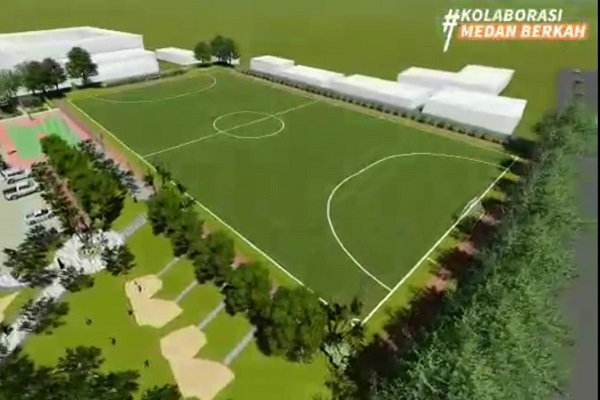 Renovierung des Teladan-Stadions für AFF U19 2026