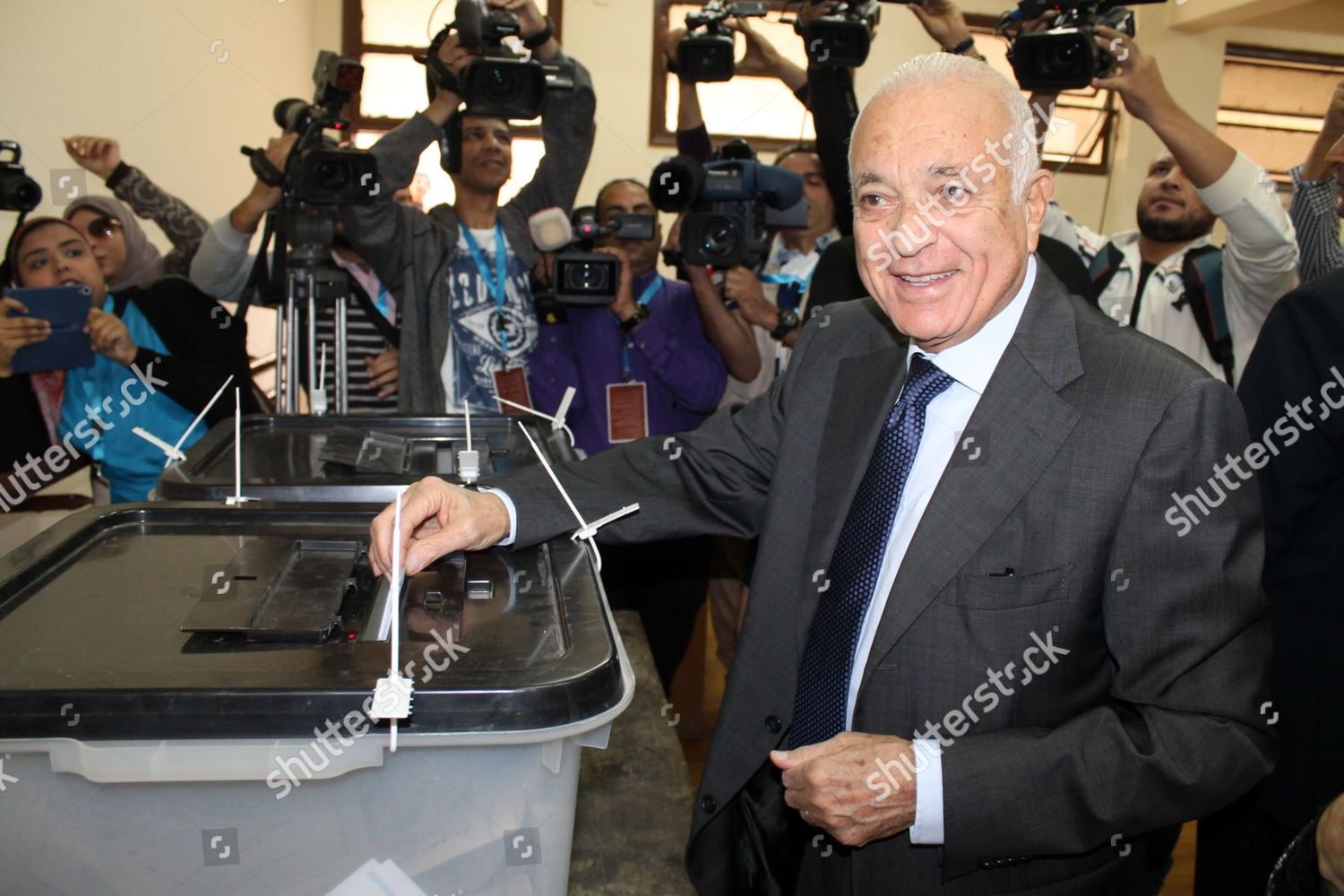 Elect Nabil Fahmy as Secretary-General of the Arab League