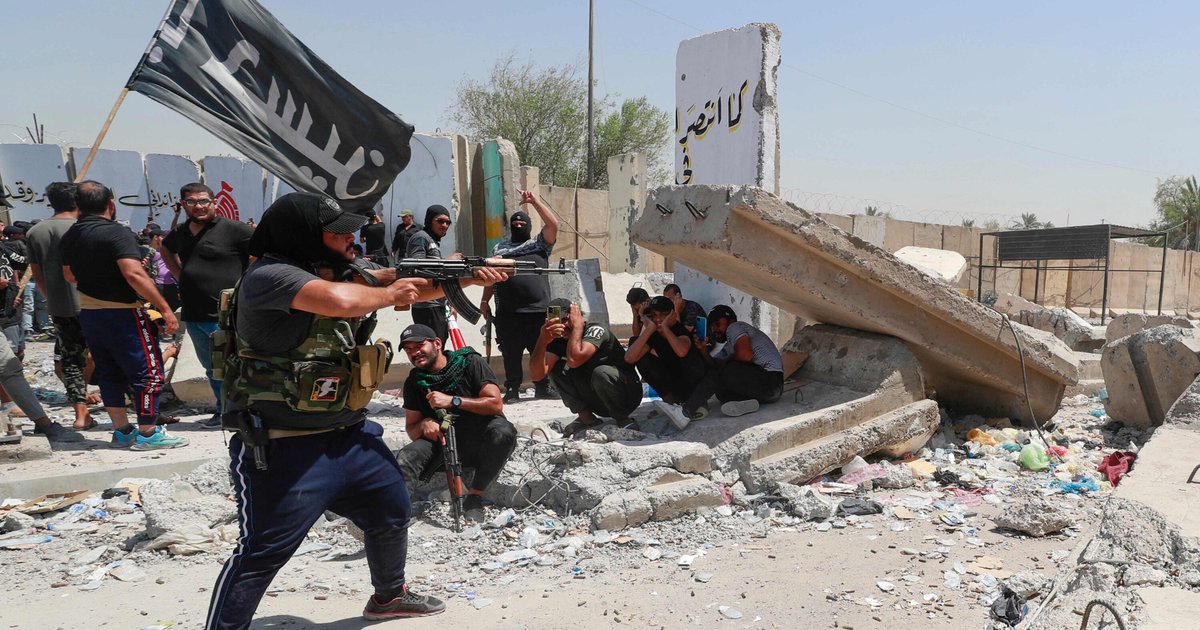 Cibler le centre de soutien diplomatique américain à Bagdad