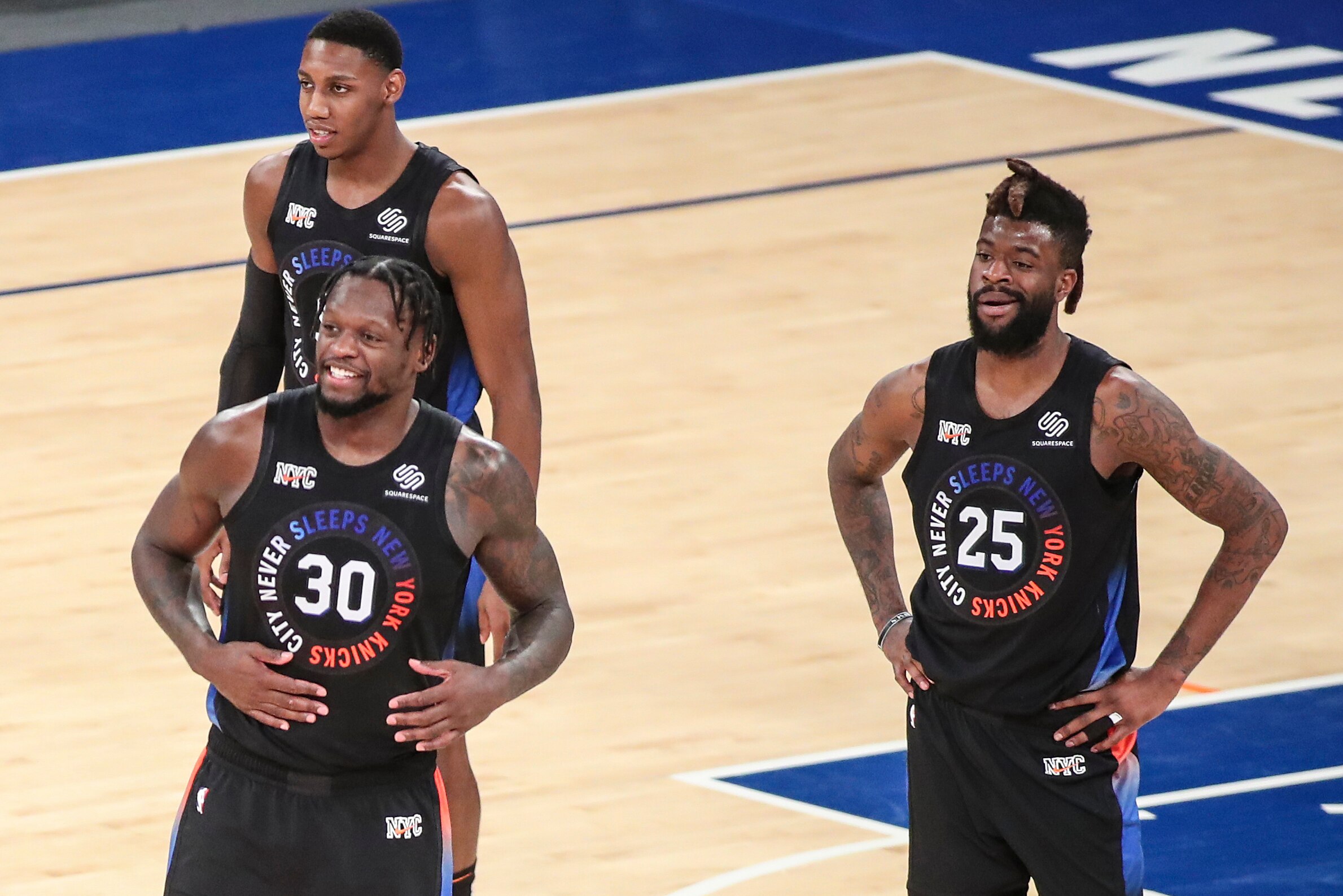 تعادل هوكس ونيكس قبل المباراة الخامسة في تصفيات NBA