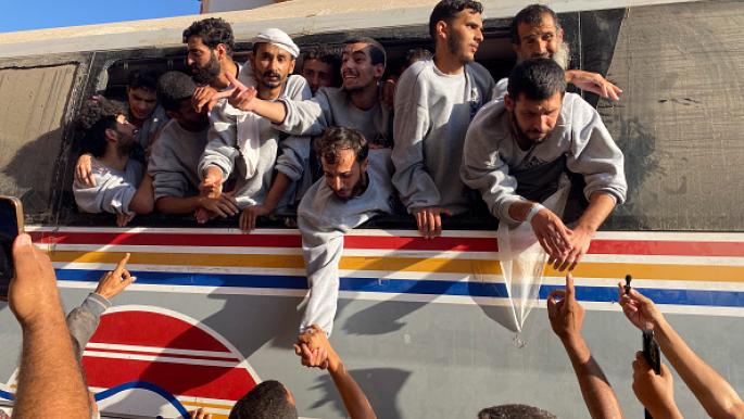 إفراج الاحتلال الإسرائيلي عن 15 أسيراً من غزة