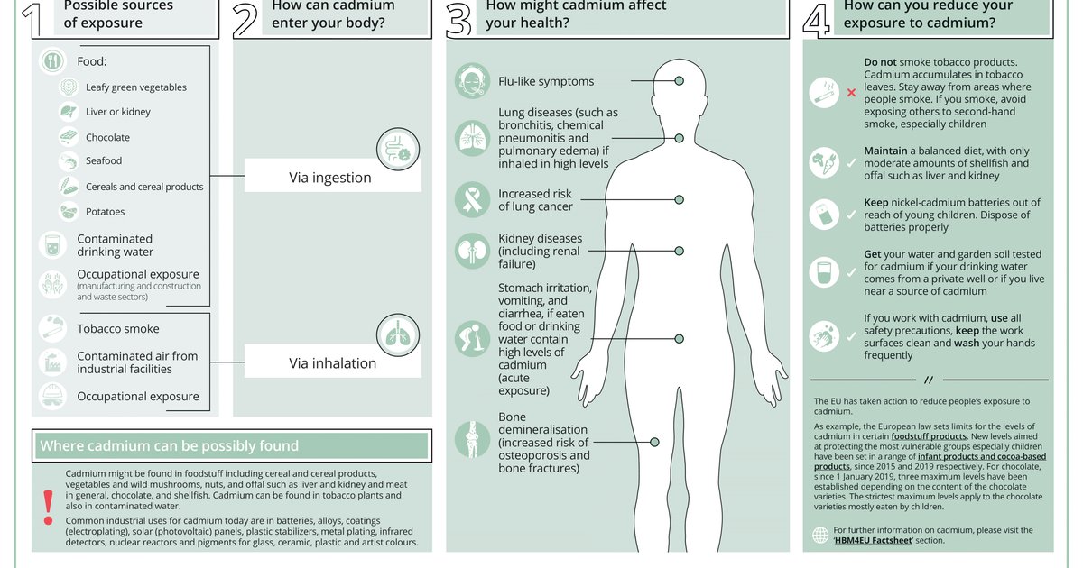 Kadmiumtests in Frankreich und ihre gesundheitlichen Auswirkungen