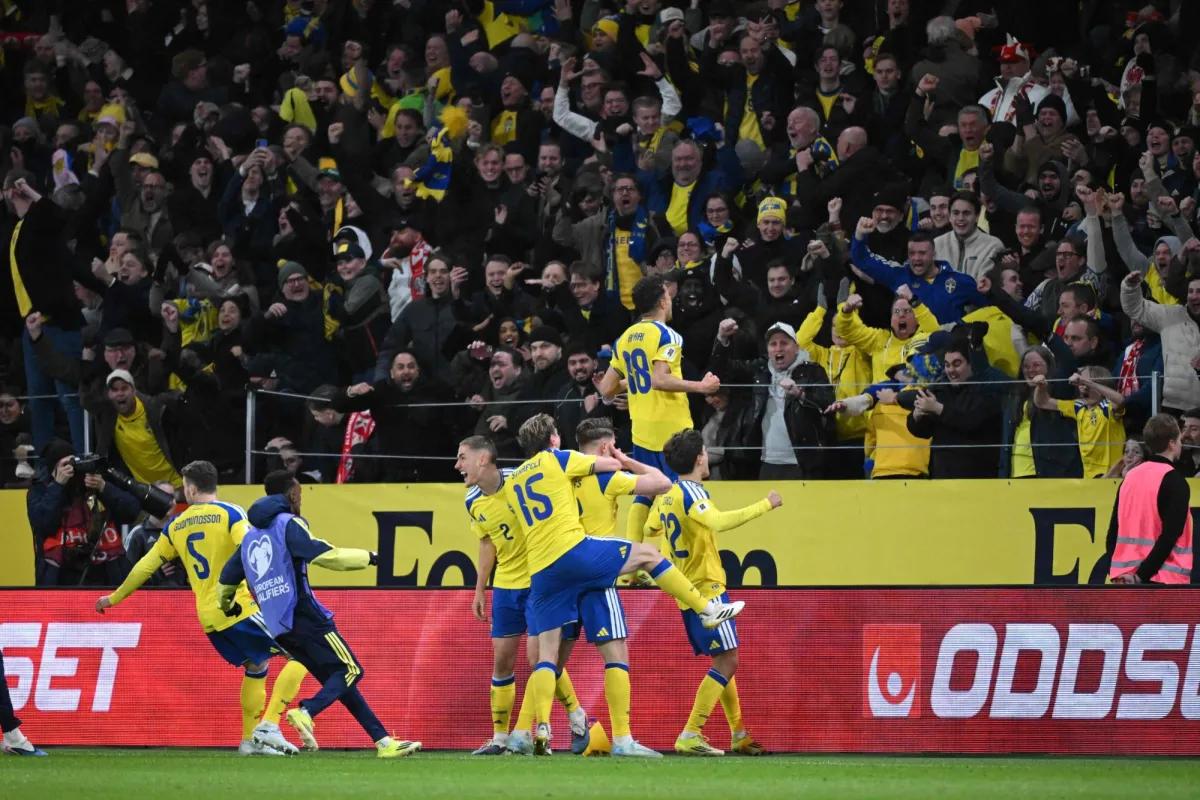 Schweden qualifiziert sich für die WM 2026 nach Sieg gegen Polen