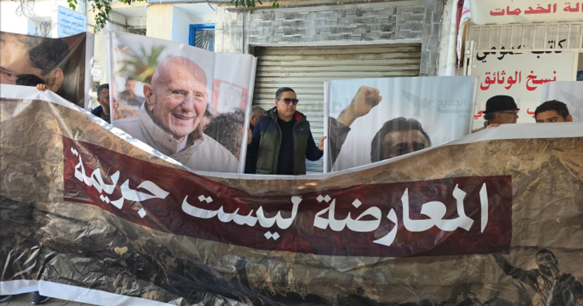 Manifestations en Tunisie pour la libération des détenus politiques
