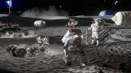 NASA commence la construction d'une base sur la Lune