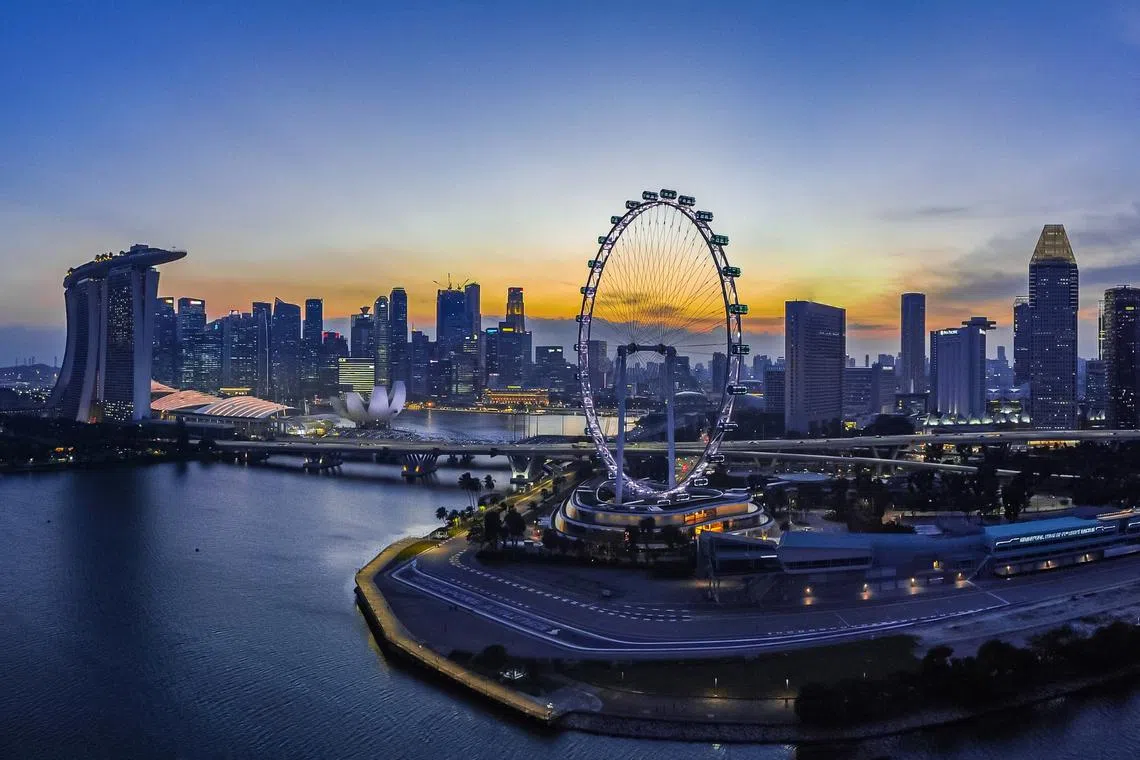 Singapour assouplit les règles d'éclairage de Marina Bay
