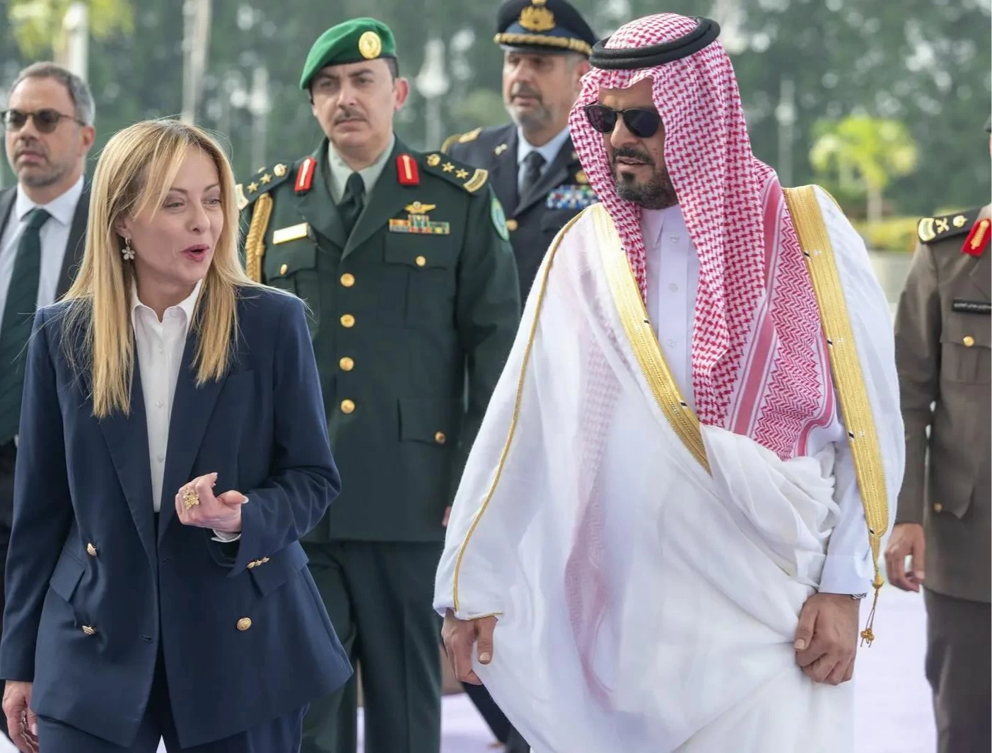 رئيسة وزراء إيطاليا تصل جدة لتعزيز العلاقات الثنائية