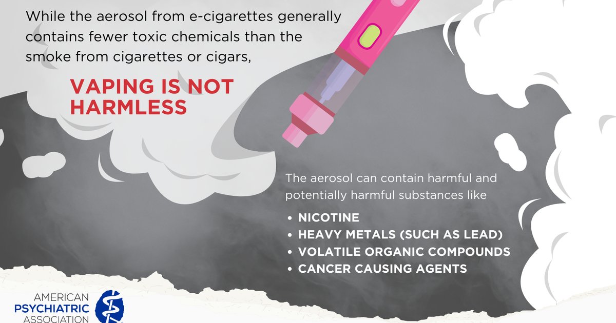 Avertir des risques du vapotage sur la santé en Australie