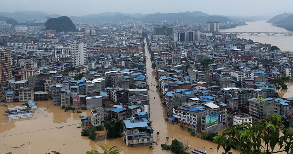 Inondations dévastatrices dans le sud de la Chine