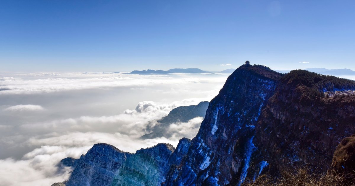 Berg Wumishan: Ein einzigartiges Touristenziel in Sichuan