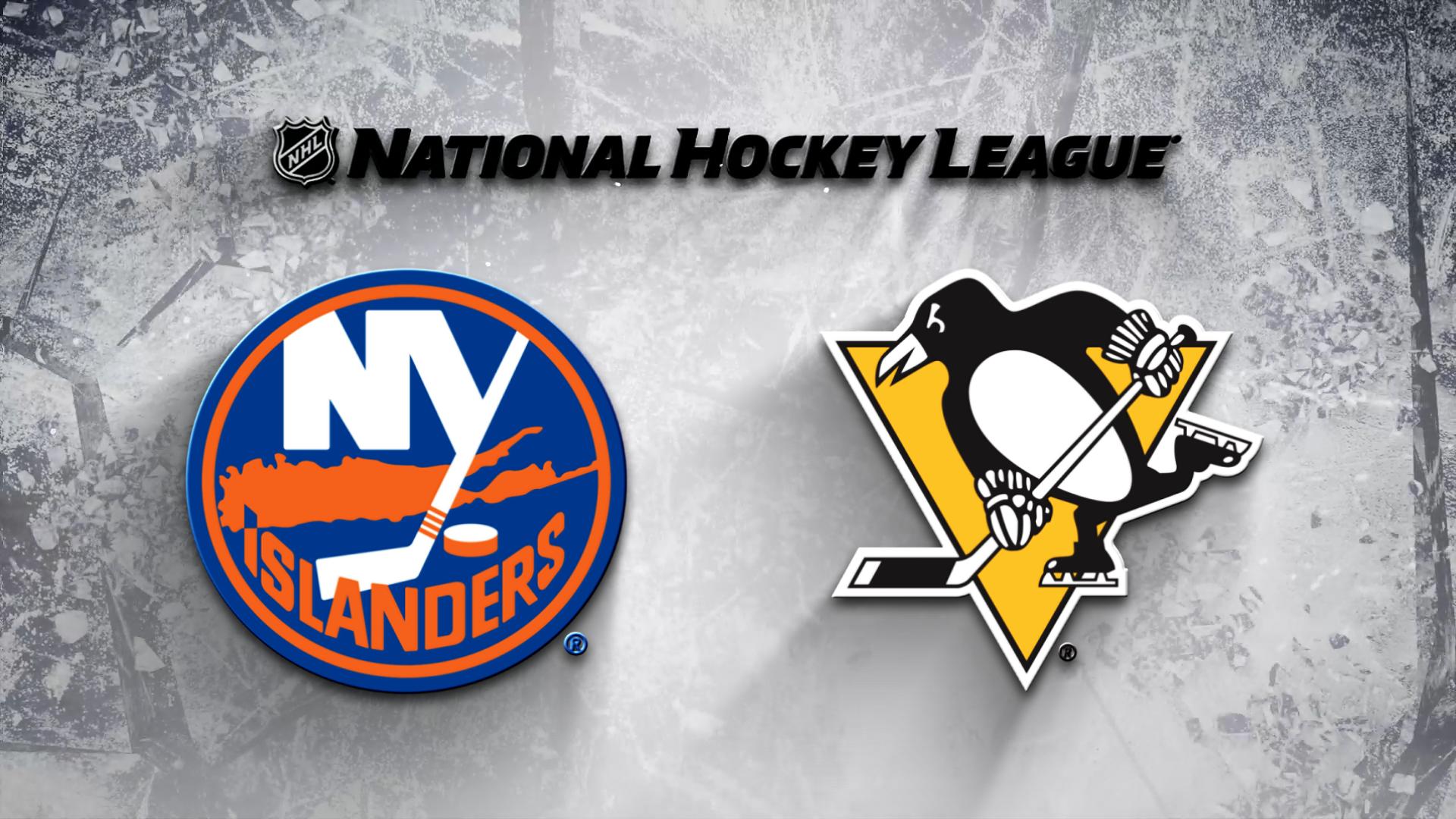 Pertandingan Islanders vs Penguins di Liga Hoki Amerika