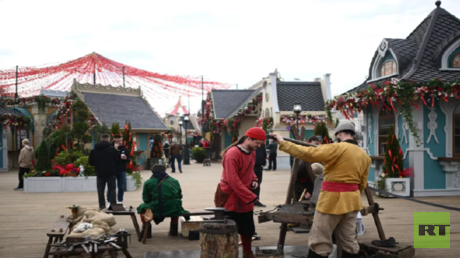 موسكو تحتفل بمهرجان "هدية عيد الفصح" الخيري