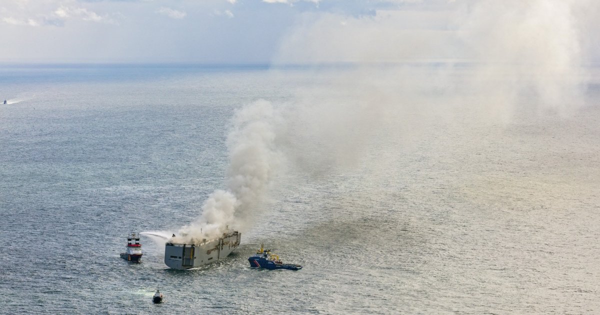 Incendie dans un camion à Alam Al-Roum