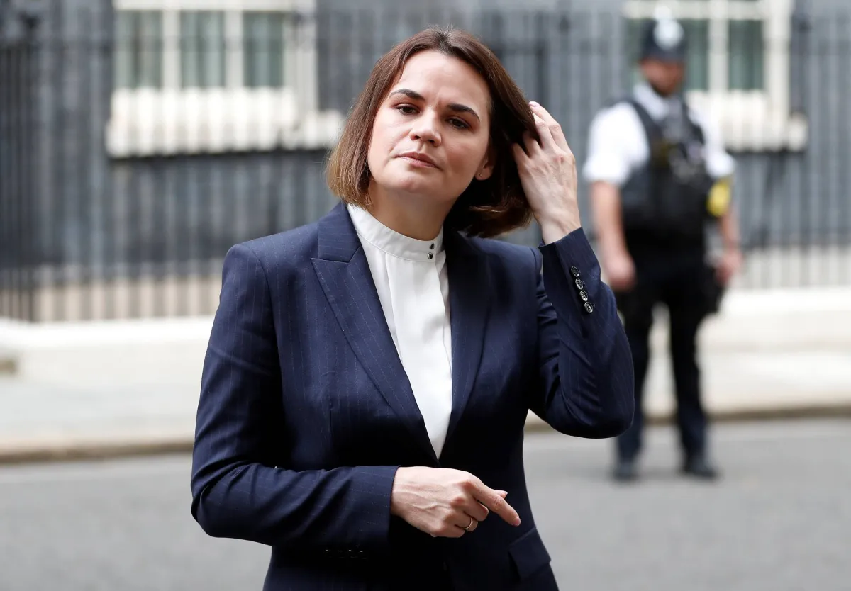 Opposition Leader Warns Against Easing Sanctions on Belarus