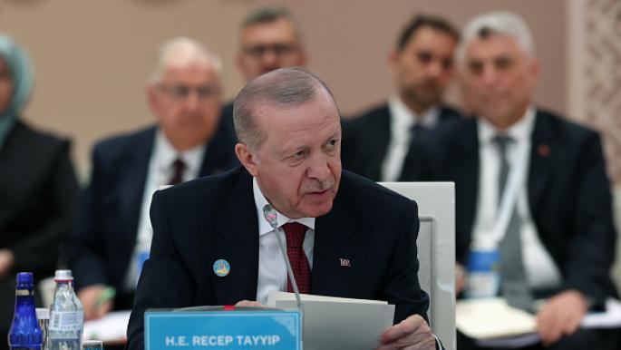 أردوغان يدعو لإنهاء الاستفزازات الإسرائيلية