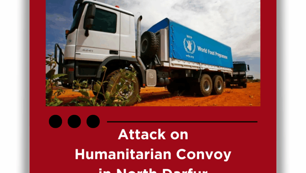 الأمم المتحدة تدين الهجوم على شاحنة مساعدات في دارفور