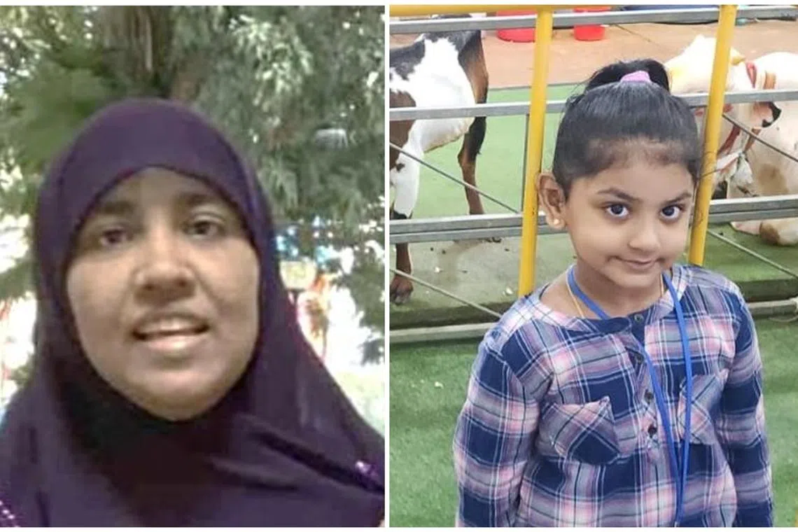 البحث عن امرأة وطفلة مفقودتين في سنغافورة